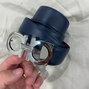 Salvatore Ferragamo belt fits size 38-40. Brand new. Bought in store.